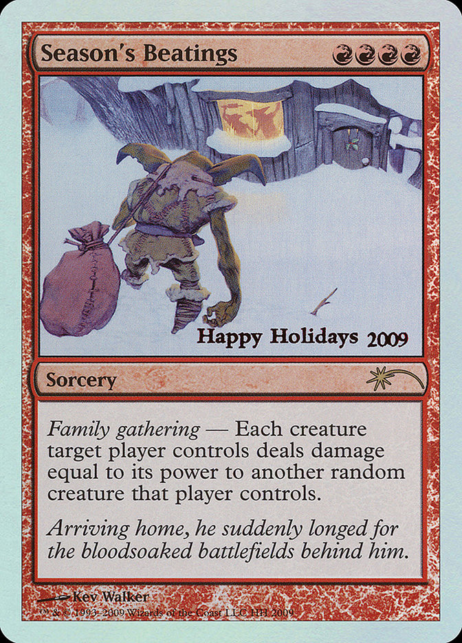 Season's Beatings [Happy Holidays] | Magic Magpie