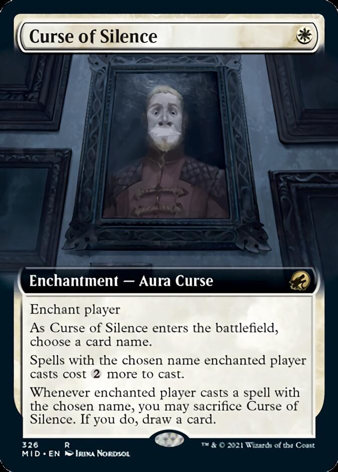 Curse of Silence (Extended) [Innistrad: Midnight Hunt] | Magic Magpie