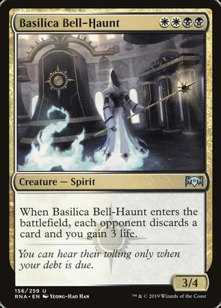 Basilica Bell-Haunt [Ravnica Allegiance] | Magic Magpie