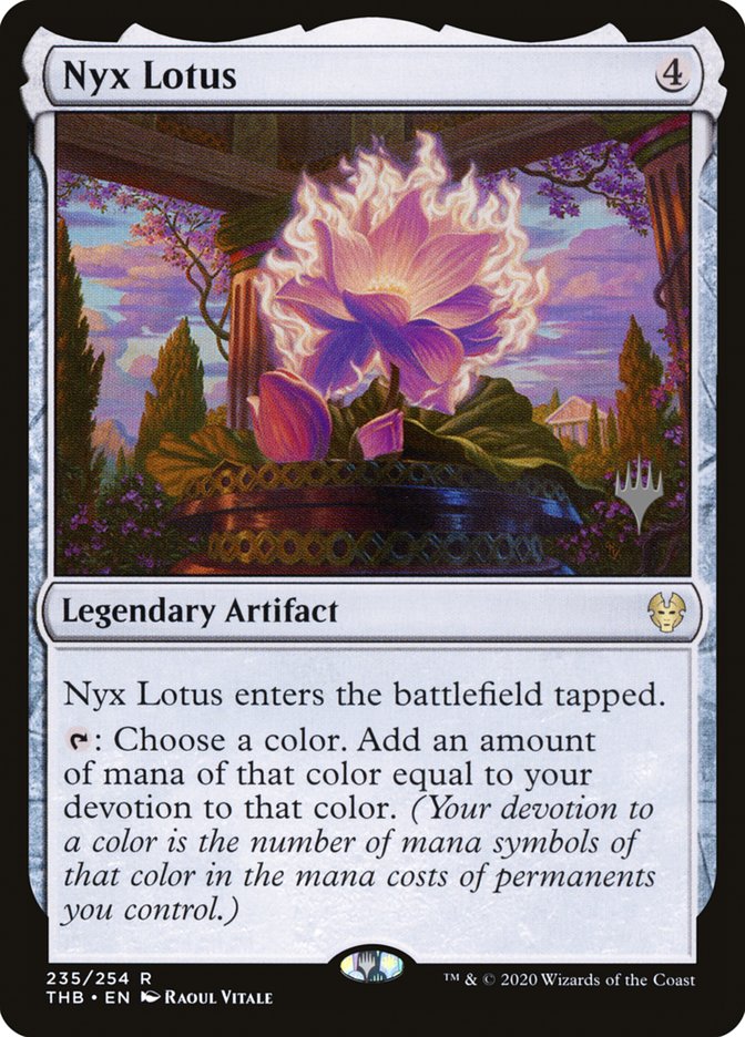 Nyx Lotus (Promo Pack) [Theros Beyond Death Promos] | Magic Magpie