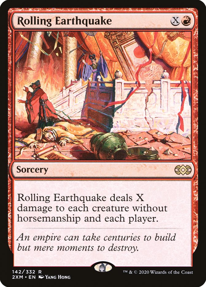 Rolling Earthquake [Double Masters] | Magic Magpie