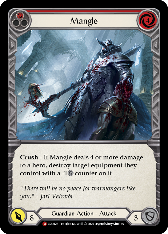 Mangle [CRU026] 1st Edition Normal | Magic Magpie