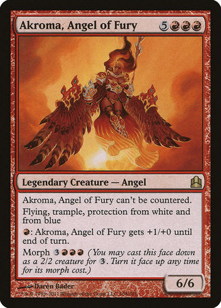 Akroma, Angel of Fury [Commander 2011] | Magic Magpie