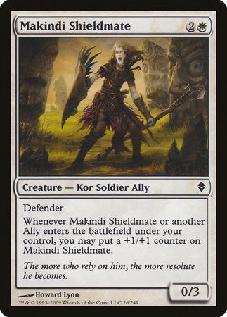 Makindi Shieldmate [Zendikar] | Magic Magpie