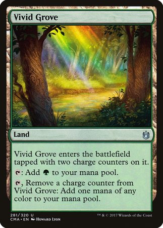 Vivid Grove [Commander Anthology] | Magic Magpie