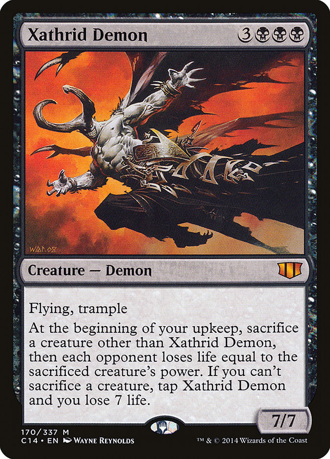 Xathrid Demon [Commander 2014] | Magic Magpie