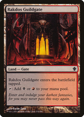 Rakdos Guildgate [Commander 2013] | Magic Magpie