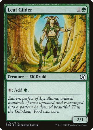 Leaf Gilder [Duel Decks: Elves vs. Inventors] | Magic Magpie