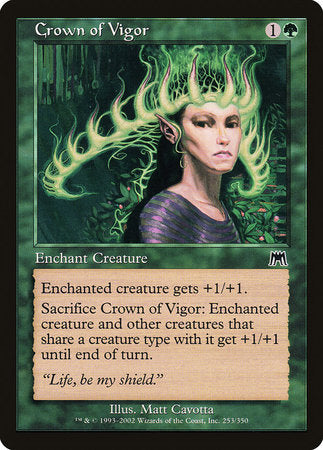 Crown of Vigor [Onslaught] | Magic Magpie