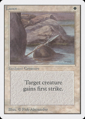 Lance [Unlimited Edition] | Magic Magpie