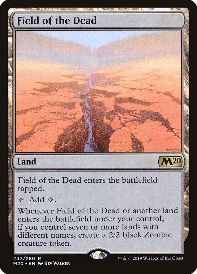 Field of the Dead [Core Set 2020] | Magic Magpie