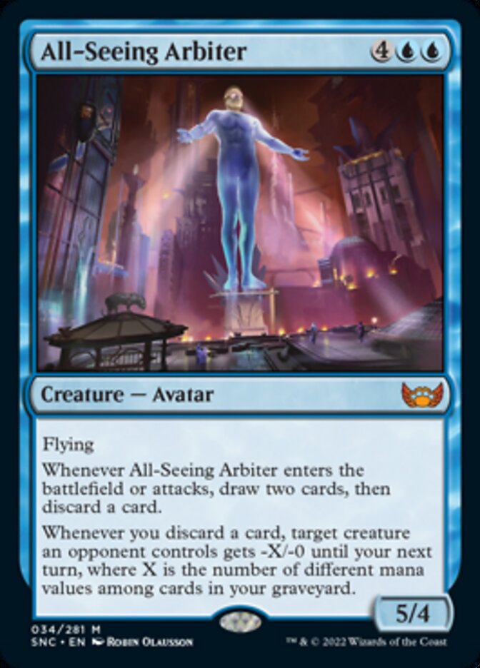 All-Seeing Arbiter [Streets of New Capenna] | Magic Magpie