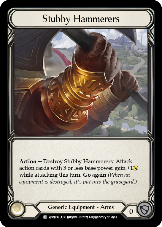 Stubby Hammerers [MON239] 1st Edition Normal | Magic Magpie