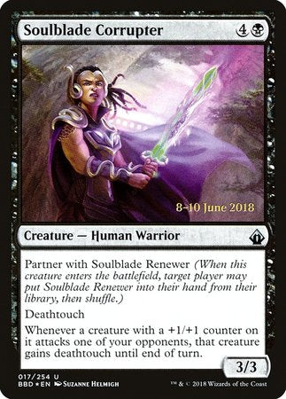 Soulblade Corrupter [Battlebond Promos] | Magic Magpie