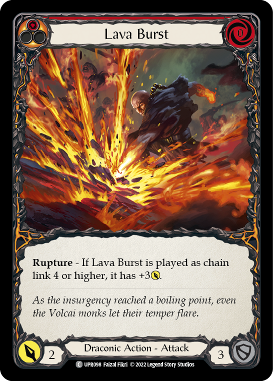 Lava Burst [UPR098] (Uprising) | Magic Magpie