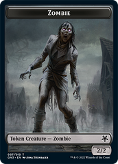 Zombie // Angel Double-Sided Token [Game Night: Free-for-All Tokens] | Magic Magpie