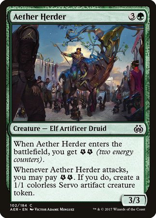Aether Herder [Aether Revolt] | Magic Magpie