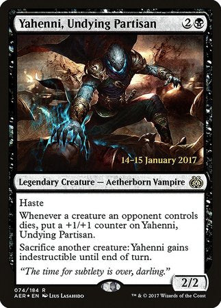 Yahenni, Undying Partisan [Aether Revolt Promos] | Magic Magpie