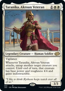 Taranika, Akroan Veteran [Jumpstart 2022] | Magic Magpie