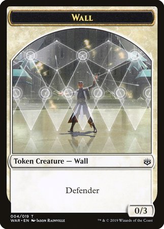 Wall Token [War of the Spark Tokens] | Magic Magpie