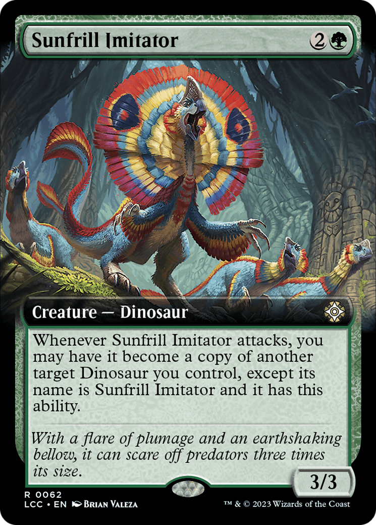 Sunfrill Imitator (Extended Art) [The Lost Caverns of Ixalan Commander] | Magic Magpie