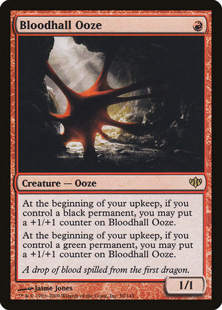 Bloodhall Ooze [Conflux] | Magic Magpie