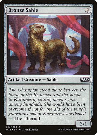 Bronze Sable [Magic 2015] | Magic Magpie