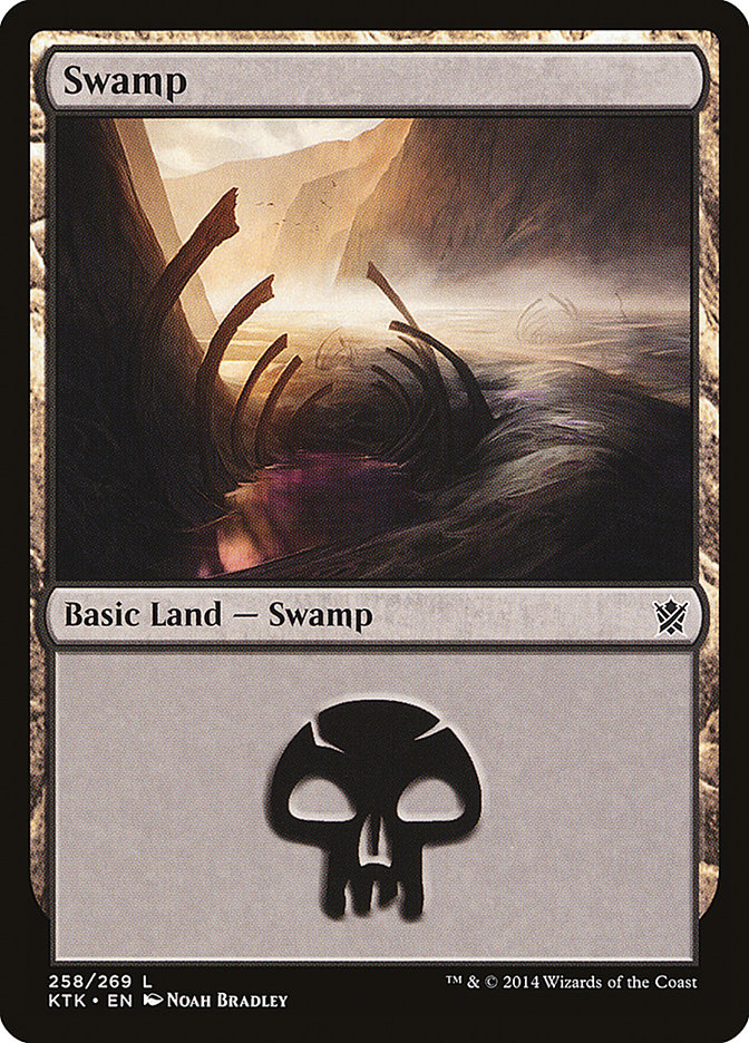 Swamp (258) [Khans of Tarkir] | Magic Magpie