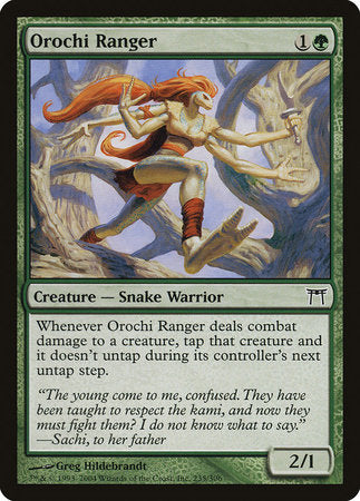 Orochi Ranger [Champions of Kamigawa] | Magic Magpie