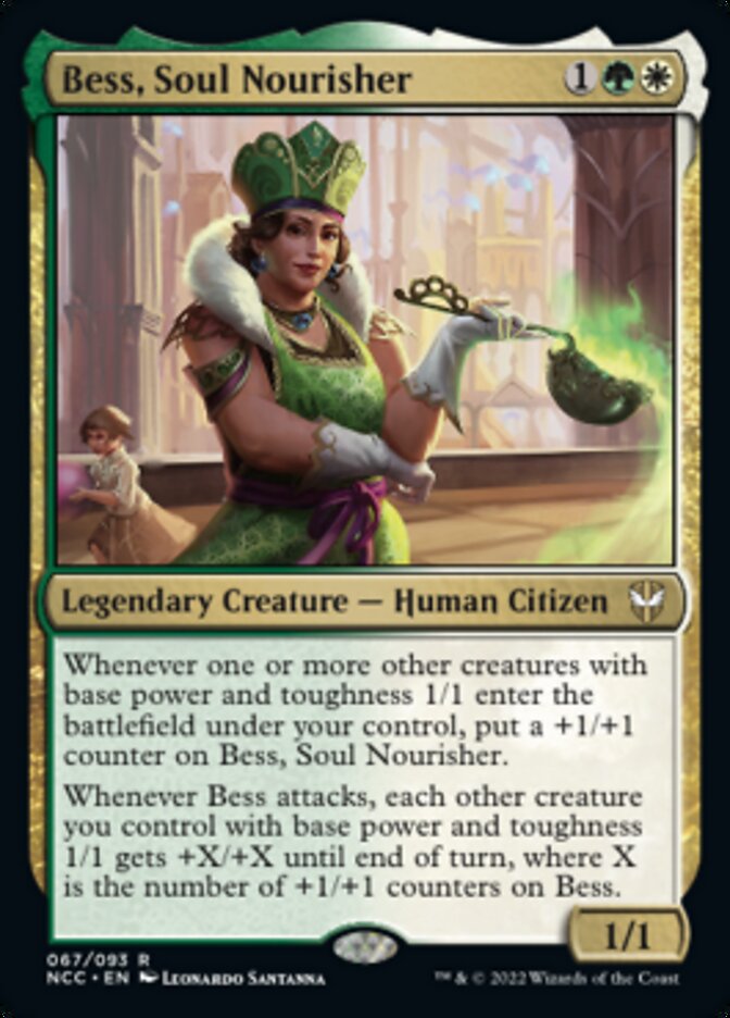 Bess, Soul Nourisher [Streets of New Capenna Commander] | Magic Magpie