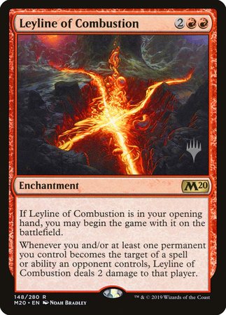 Leyline of Combustion [Core Set 2020 Promos] | Magic Magpie