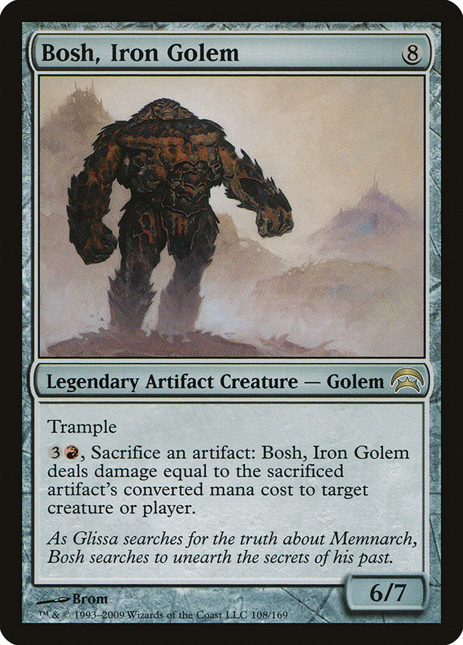 Bosh, Iron Golem [Planechase] | Magic Magpie