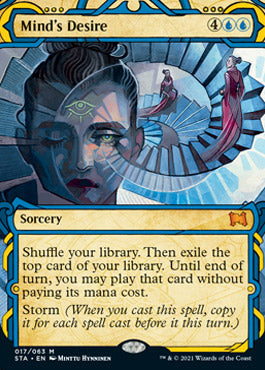 Mind's Desire (Etched Foil) [Strixhaven Mystical Archive] | Magic Magpie