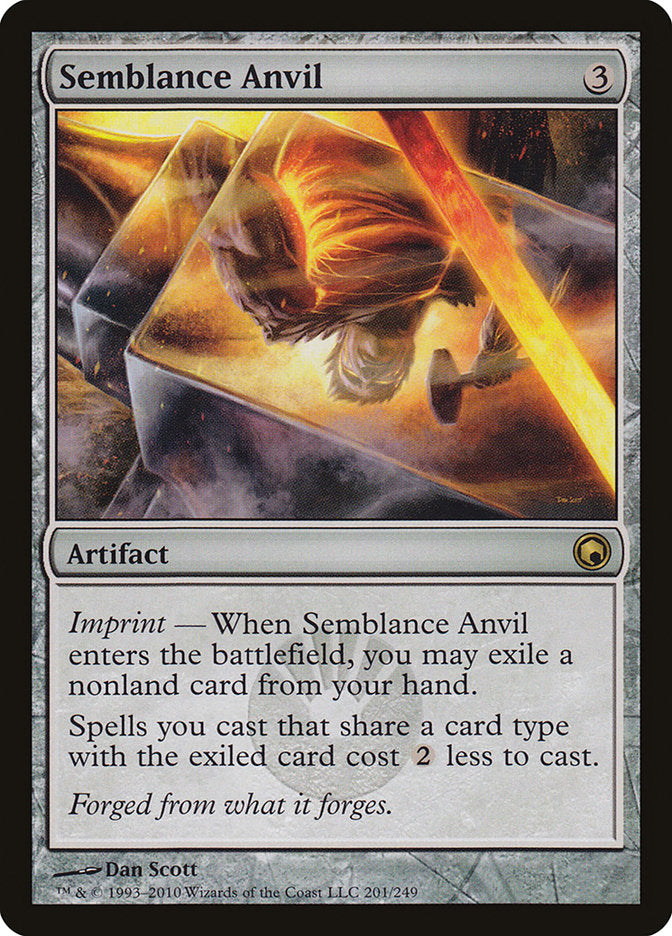 Semblance Anvil [Scars of Mirrodin] | Magic Magpie