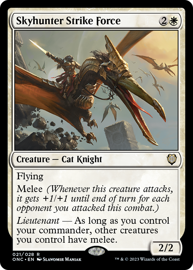Skyhunter Strike Force [Phyrexia: All Will Be One Commander] | Magic Magpie