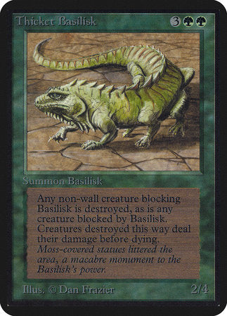 Thicket Basilisk [Limited Edition Alpha] | Magic Magpie