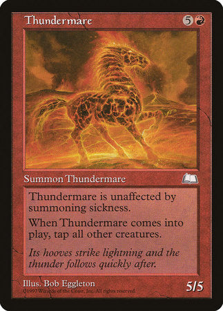 Thundermare [Weatherlight] | Magic Magpie