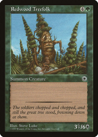 Redwood Treefolk [Portal] | Magic Magpie