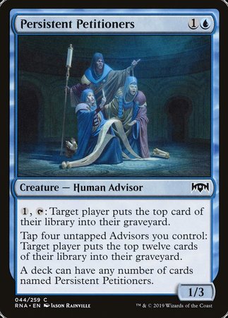 Persistent Petitioners [Ravnica Allegiance] | Magic Magpie