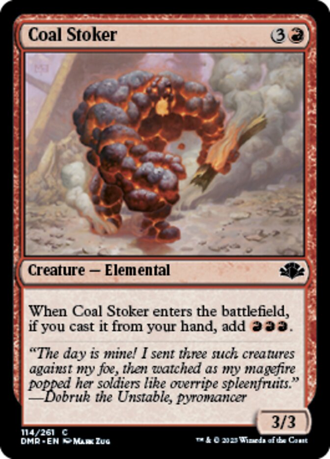 Coal Stoker [Dominaria Remastered] | Magic Magpie