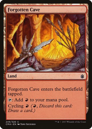 Forgotten Cave [Commander Anthology] | Magic Magpie