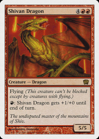 Shivan Dragon [Eighth Edition] | Magic Magpie