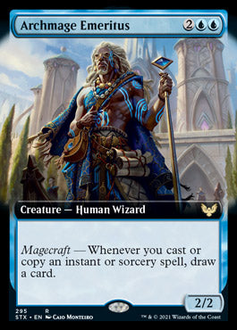Archmage Emeritus (Extended) [Strixhaven: School of Mages] | Magic Magpie