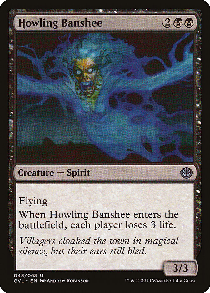 Howling Banshee (Garruk vs. Liliana) [Duel Decks Anthology] | Magic Magpie