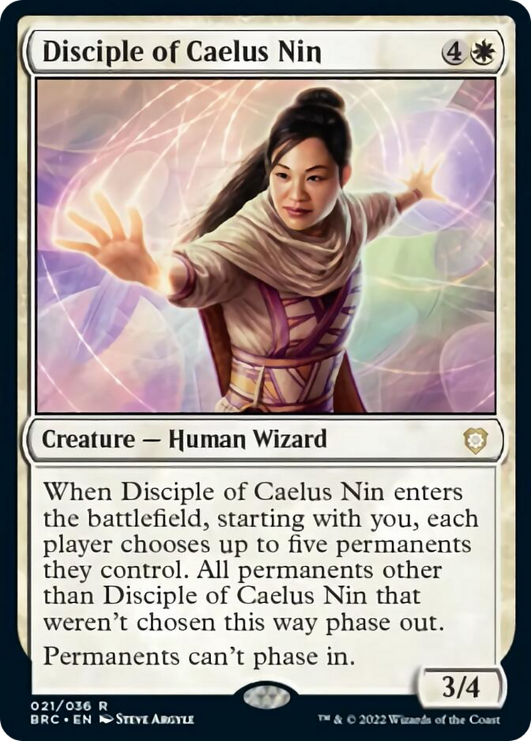 Disciple of Caelus Nin [The Brothers' War Commander] | Magic Magpie