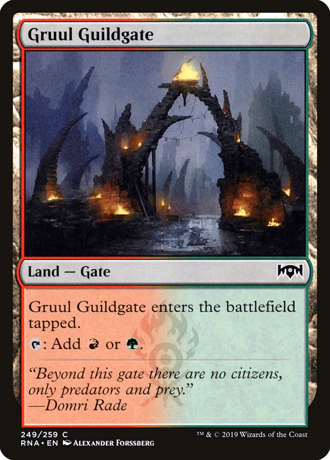 Gruul Guildgate (249/259) [Ravnica Allegiance] | Magic Magpie