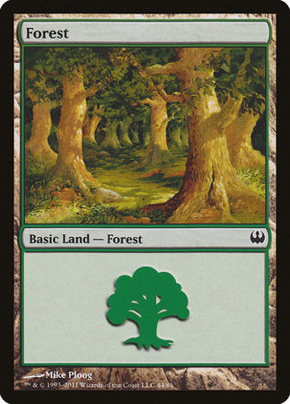 Forest (44) [Duel Decks: Knights vs. Dragons] | Magic Magpie