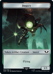 Necron Warrior // Insect [Universes Beyond: Warhammer 40,000 Tokens] | Magic Magpie