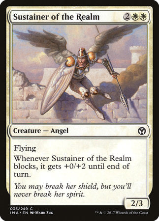 Sustainer of the Realm [Iconic Masters] | Magic Magpie