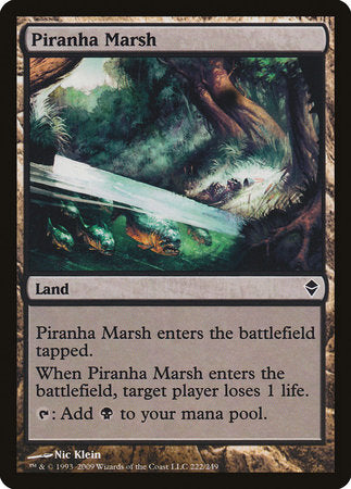 Piranha Marsh [Zendikar] | Magic Magpie